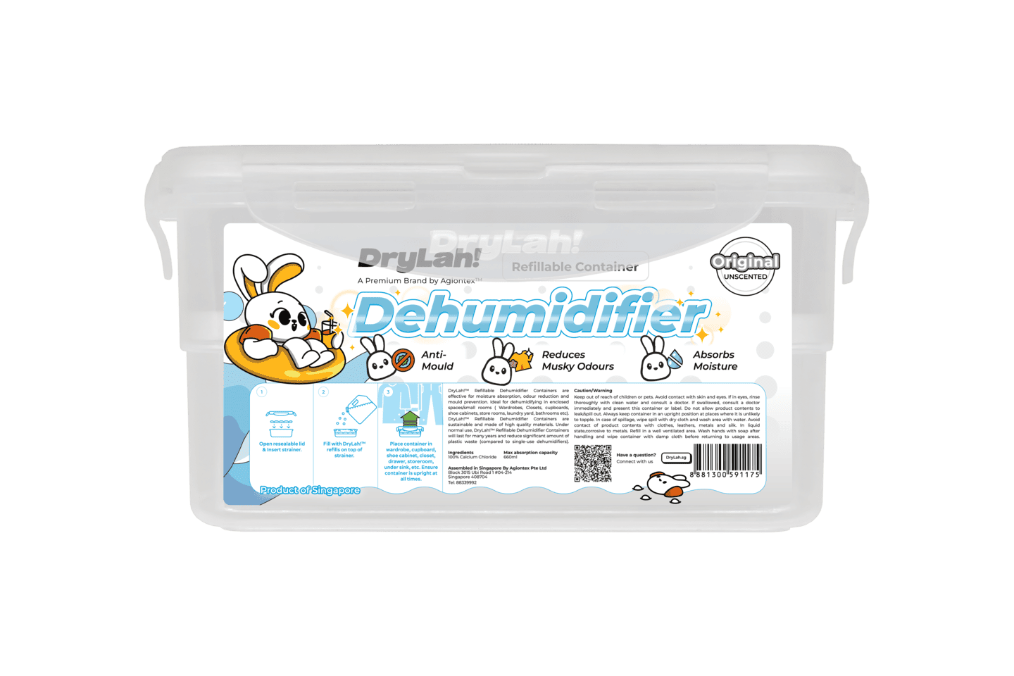 Dehumidifier Containers